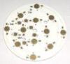Aluminum / Copper Alloy Metal Base PCB , High Thermal Conductivity Round PCB Board