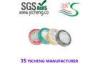 Self-extinguishing PVC Electrical Insulation Tape with polyvinyl chloride, 19mm