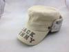 Printed Fitted Cotton Military Cap Winter Army Hat with Flap