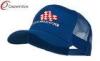 Royal Flag Embroidered Racing Baseball Caps , Trucker Mesh Cap