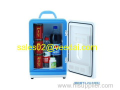 Car Cooler and Warmer Box/13.5L wine cooler/air cooler/bottle cooler/beer thermo electric box/mini bar fridge