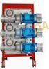 Custom Twin Cage SC200 Goods Construction material Lifting Hoist 0 - 60 m / min SC270/270