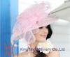 Summer polyester mesh kentucky derby ladies Organza Hats for Normal day