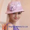 Purple Women Fashion Ladies Sinamay Hats For Party in Summer