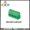 PCB terminal block with cover screw connector