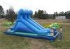 PVC Tarpaulin Commercial Inflatable Slide , Renting Roaring River Slide