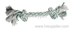 Dog rope toy with smell Dumbbell shape.