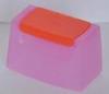 Cosmetic Perfume Plastic Bottle Cap Pp Rectangular Flip Top Cap ISO9001