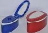 Blue / Red Cosmetic Snap Pet Bottle Caps Oval Shaped Flip Top Cap