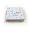 Lovely square tin case for gift card