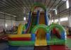 Colorful Commercial 18 Foot Inflatable Slide / Inflatable Slip N Slide