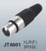Hot sell 3 Pin audio female XLR Connector