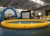 Portable Round Indoor Inflatable Swimming Pool With Waterproof 0.9mm PVC