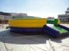 Competitive Inflatable Mechanical Bull , PVC Inflatable Mat with Mechanical Rodeo Bull Machine