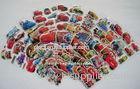 Cars pinting PVC cartoon custom puffy stickers , promotional foam sticker