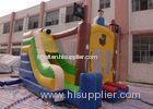 Theme Park Inflatable Combo Toddlers Pirate Ship Bouncy Castle For Rent