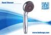 High Pressure Adjustable Handheld Shower Head 3 Function For Home , Hotel