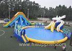 Entertainment Blow Up Games Ultimate Inflatable Water Park / Water Toys For Lake