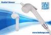 Single Function Bidet Sprayer White Abs Plastic , Toilet Bidet Attachment Handheld