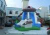 Commercial Outside Inflatable Water Slides , Bouncy Water Slides For Kids