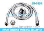 Extended Stainless Steel Toilet Flexible Shower Hose Fits For Brass / Zinc / Plastic Nuts