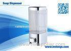 Transparent PC Shower Liquid Soap Dispenser , Foaming Hand Soap Dispenser