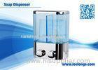 Bathroom Plastic Liquid Soap Dispenser 775ml With Double Manual