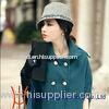 Winter floppy felt hat for party , Stylish crushable felt hat with rhinestone