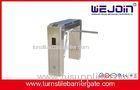 Stainless Steel Automatic half height Tripod Turnstile Gate Fault Detection