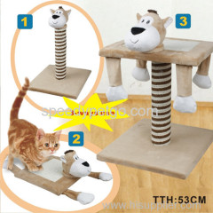 Whole sale Cat tree with animal shape head