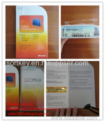 Origin Microsoft Office 2010 professional PKC product key card