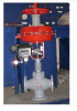 Pneumatic three way control valve