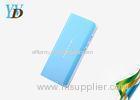 Pocket blue 14000mAh DC 5V/1A Dual USB Power Bank for Mobile Charging