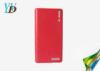 Red Rectangle 18000mAh Mobile Charging Power Bank USB 18650 Li-ion battery