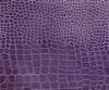 Purple Backing Woven Faux Leather Fabric For Handbags With 0.7 - 1.5mm Thickness