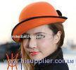 Autumn / Winter Female Warm 100% Wool Felt Hats with bowknot