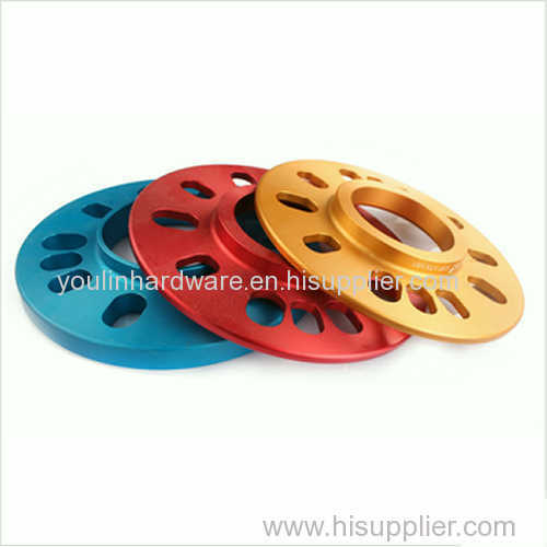 CNC maching aluminium wheel adapters