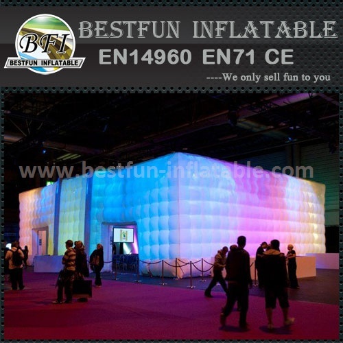 Huge led lighted inflatable tent