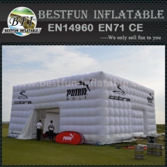 Large inflatable tent building tent with pretty LED