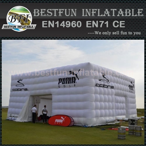Large inflatable tent building tent with pretty LED