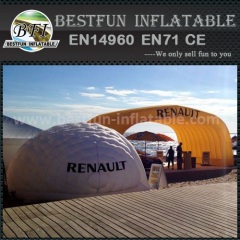 White igloo house inflatable tent for outdoor