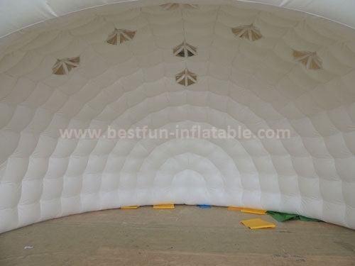 China large custom inflatable led cube tent price for party