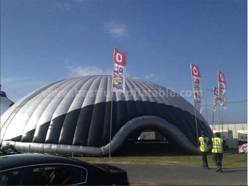 led lighting inflatable dome tents