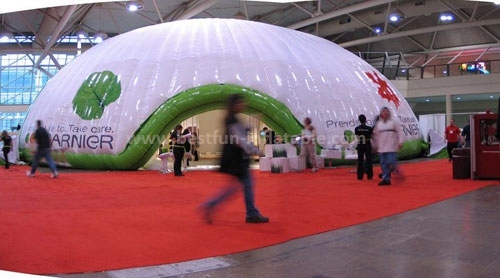 Custom design big inflatable warehouse marquee
