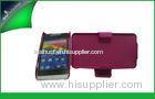 Cute Pink Cell Phone Belt Clip Holster , Beautiful Motorola Razr D1 Case