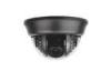 Free DDNS Black 1.0 MP Dome Megapixel IP Cameras With QR Code Smartphone View