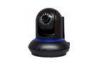 Black High Resolution Wireless Indoor IP Camera , Infrared IP Cameras