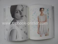 Print high-grade sponge binding cover design gold stamped tri-layer hardcover or hardback photobooks