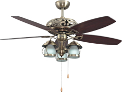 52 inch decorative ceiling fan with light