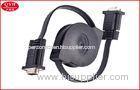 VGA 15 Pin To VGA 15 Pin Retractable Ethernet Cable Computer ABS Reel 1m